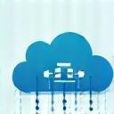 Icon depicting cloud computing
